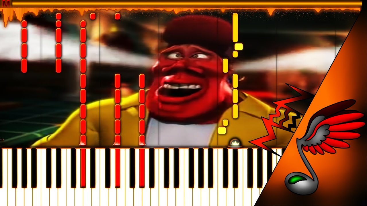 Loco Loco - It burns burns burns! (Piano Tutorial by Danvol) - Synthesia HD