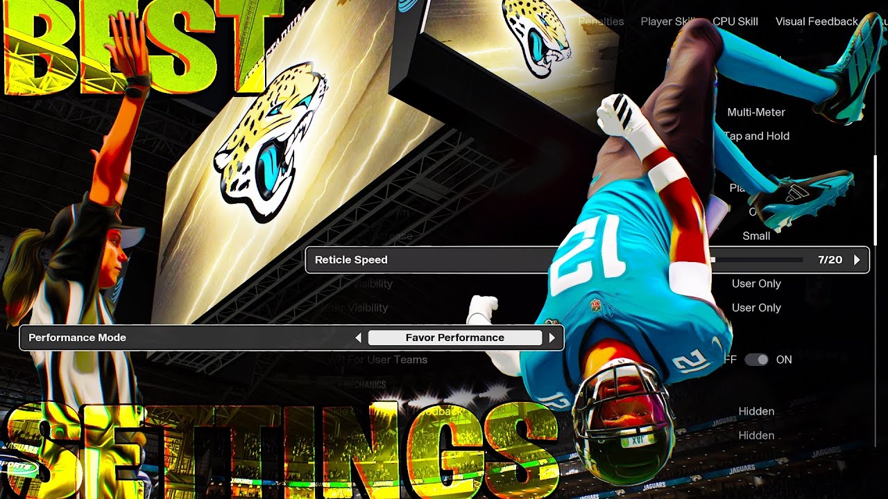 The Best Settings + Plus Some Tips on Better Performance in Madden 26