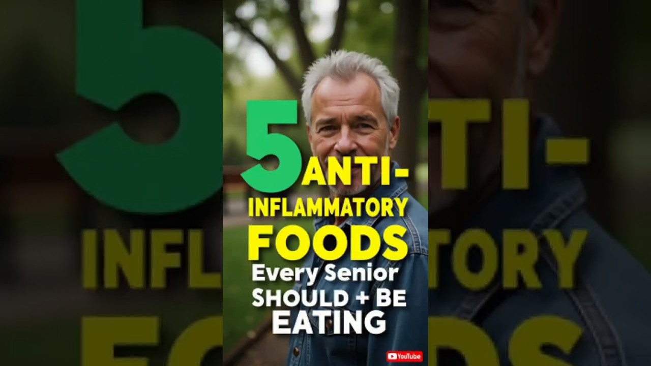 5 Anti-Inflammatory Foods Every Senior Should Be Eating #shorts  #healthyaging #elderwisdom