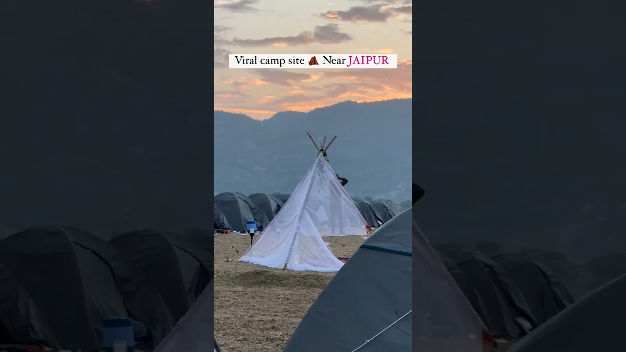 Viral camp sites in Jaipur(Trippy island)🌄🙌💓 Hidden gem near Jaipur  #new #island