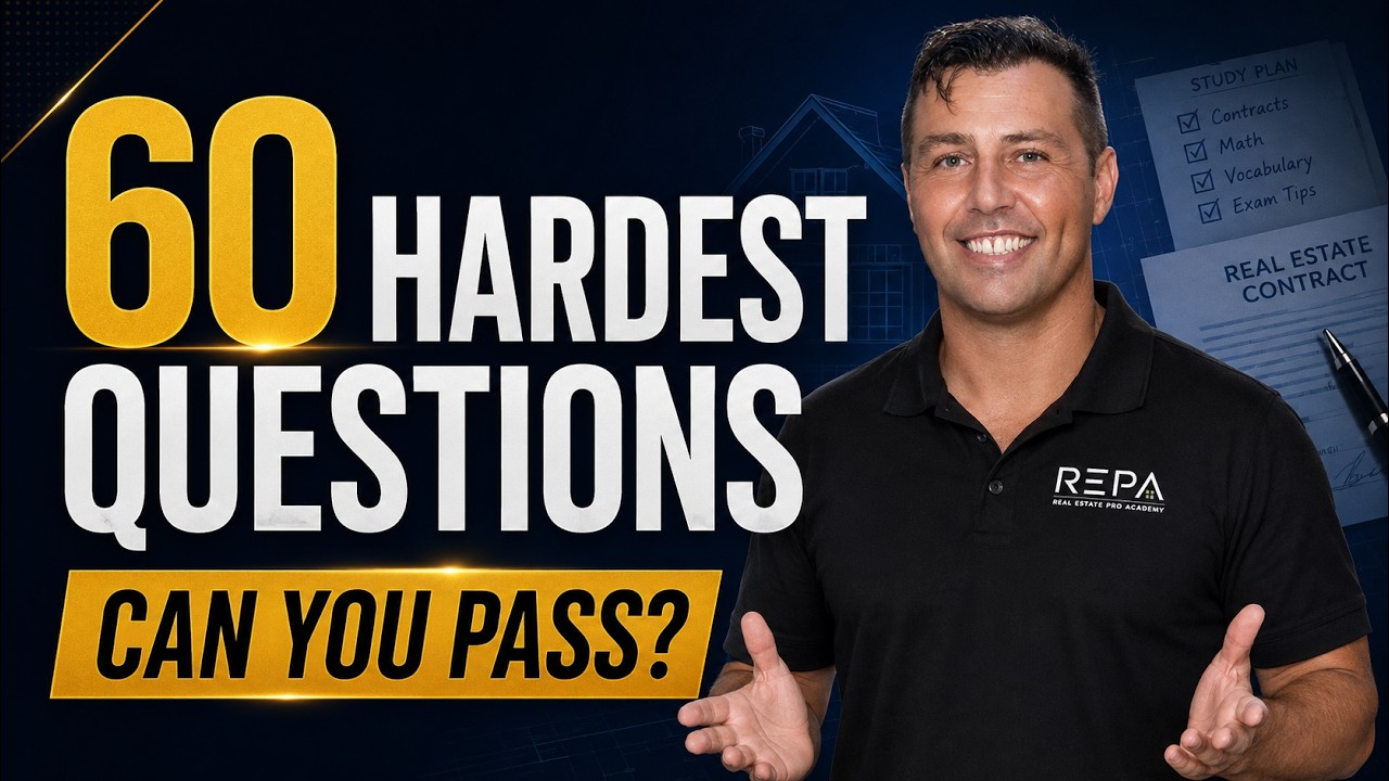 Real Estate Exam Practice Test: 60 Hard PSI-Style Questions
