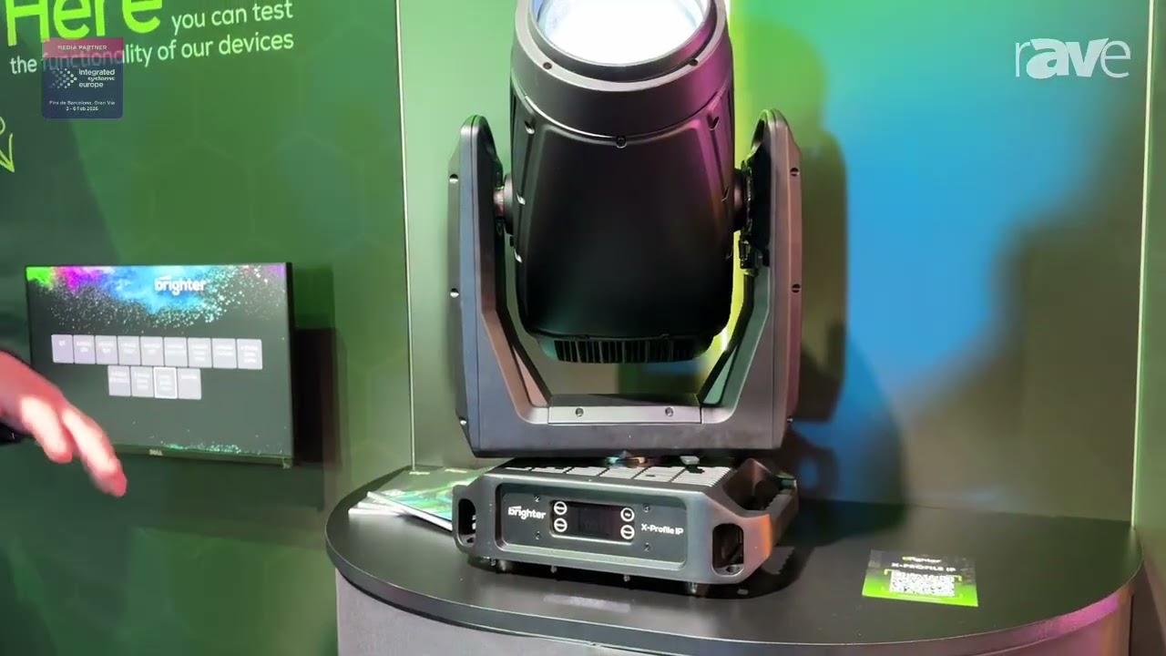 ISE 2026: Brighter Lighting Explains Brighter X-Profile IP