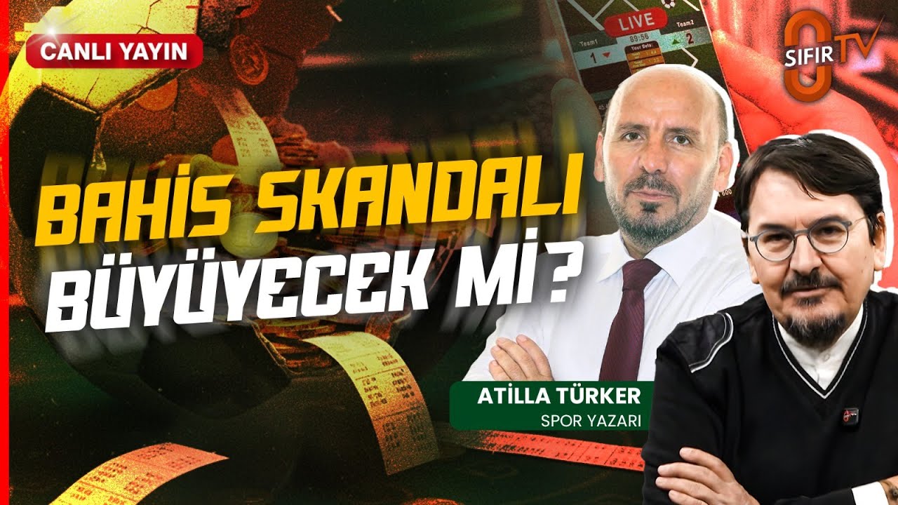 Bahis Soruşturmasında Yeni Gelişmeler! | Emre Tilev & CANLI YAYIN Konuk: GAZETECİ ATİLLA T&Uuml;RKER