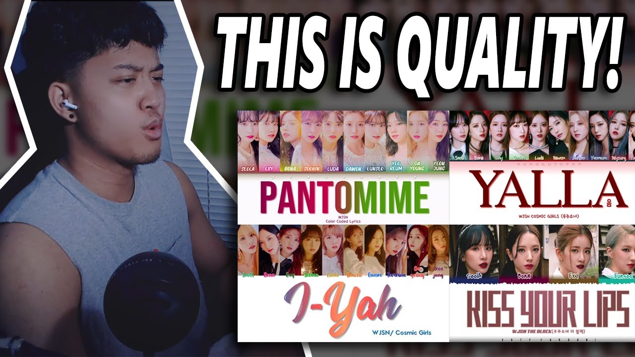 REACTING to WJSN B-SIDES - 'Pantomime' + 'YALLA' + ''I-YAH' + 'KISS YOUR LIPS'