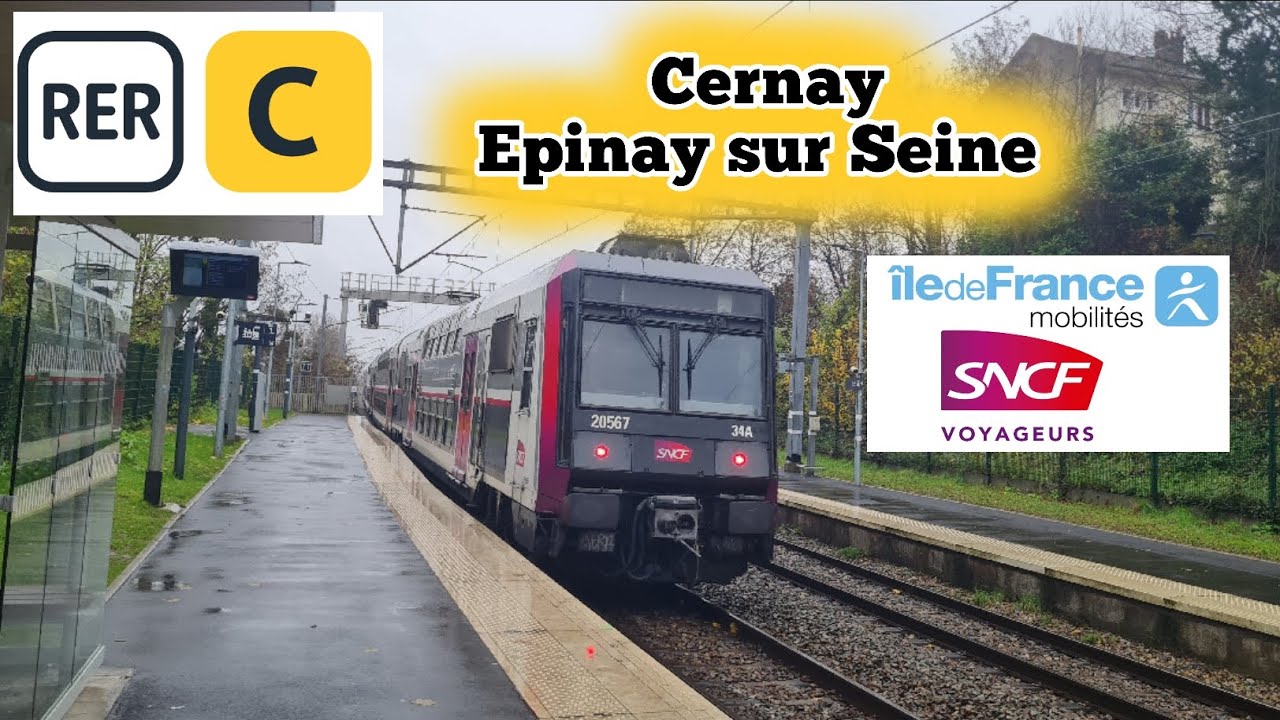 RER C Z20500 Carmillon Le Trajet Entre Cernay➡️Épinay-sur-Seine