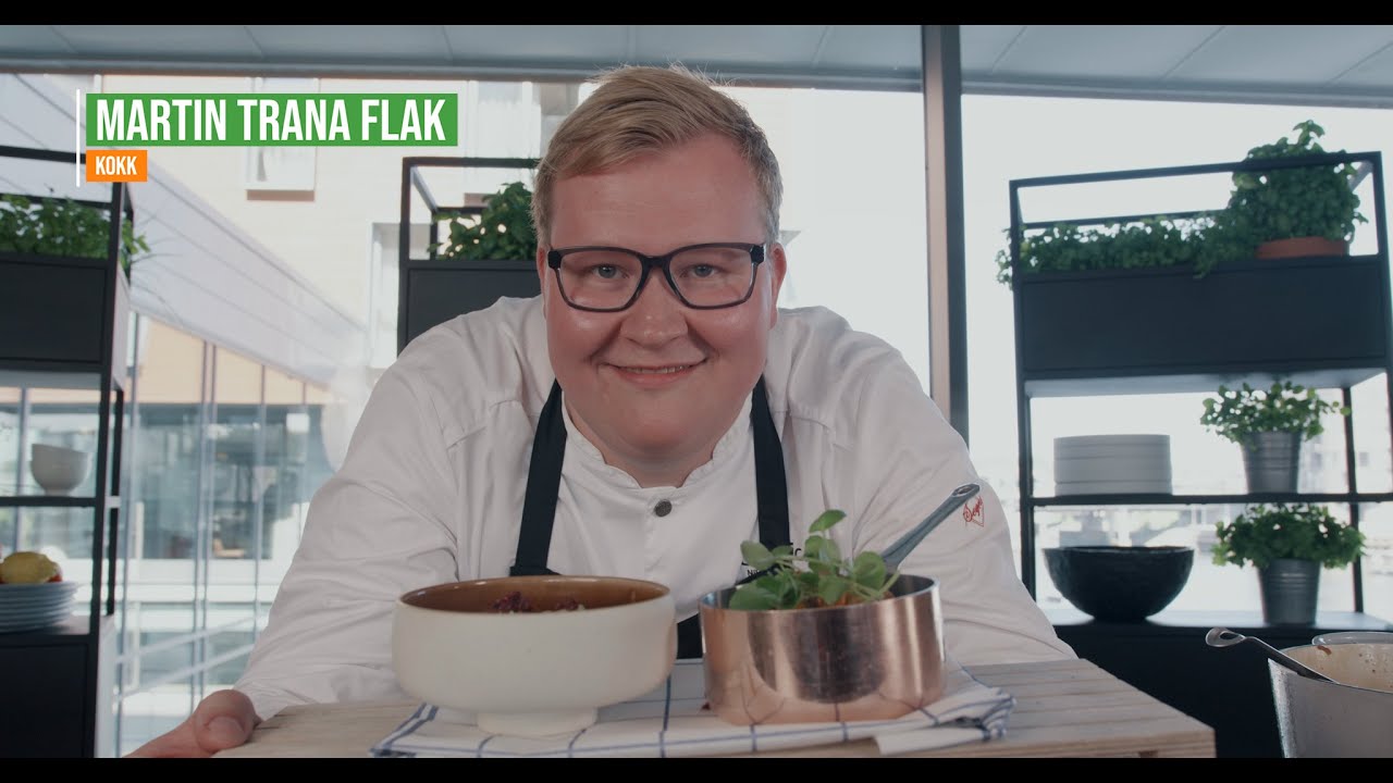 Elggryte med grov mandelpotetstappe