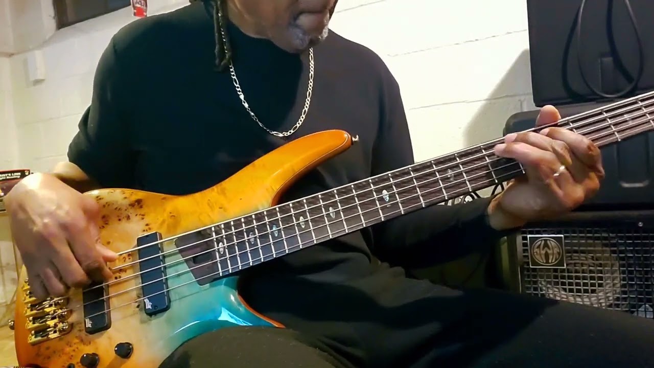 Ibanez Premium SR1605DW 5-String Electric Bass Guitar Autumn Sunset - September - EWF