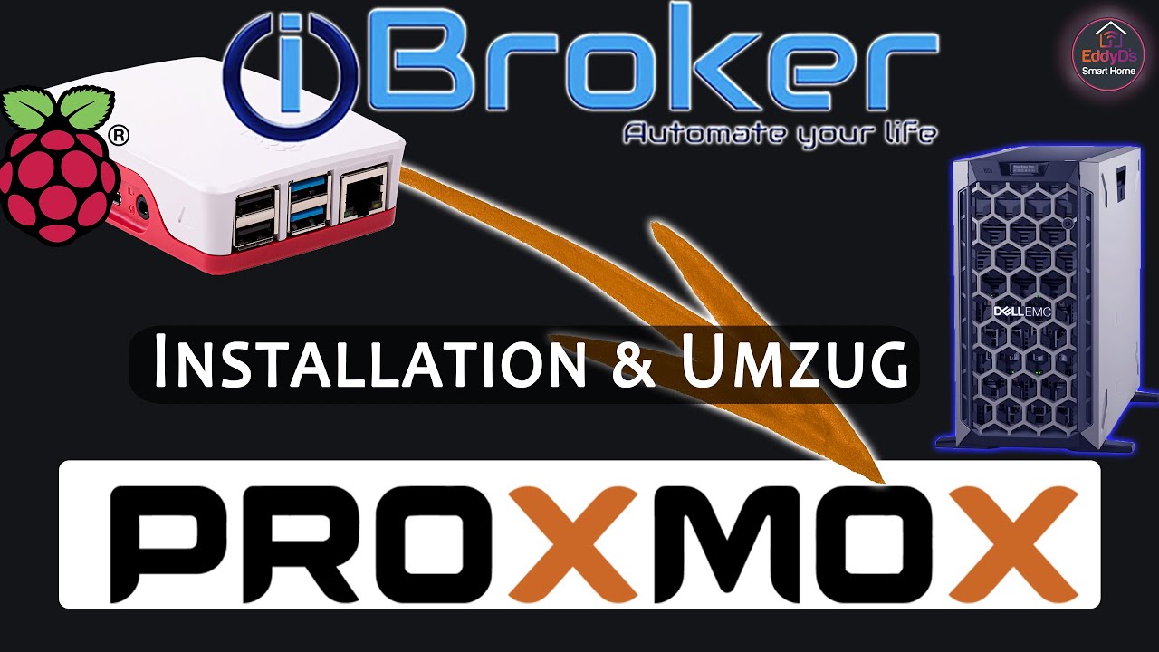ioBroker Proxmox Installation & Umzug: Smart Home auf LXC Container umziehen [Tutorial]