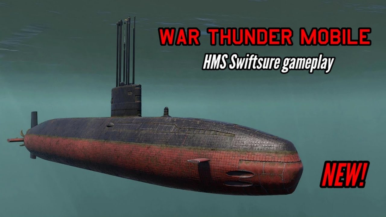 NEW! HMS Swiftsure: 2 vs 5 carry - War Thunder Mobile
