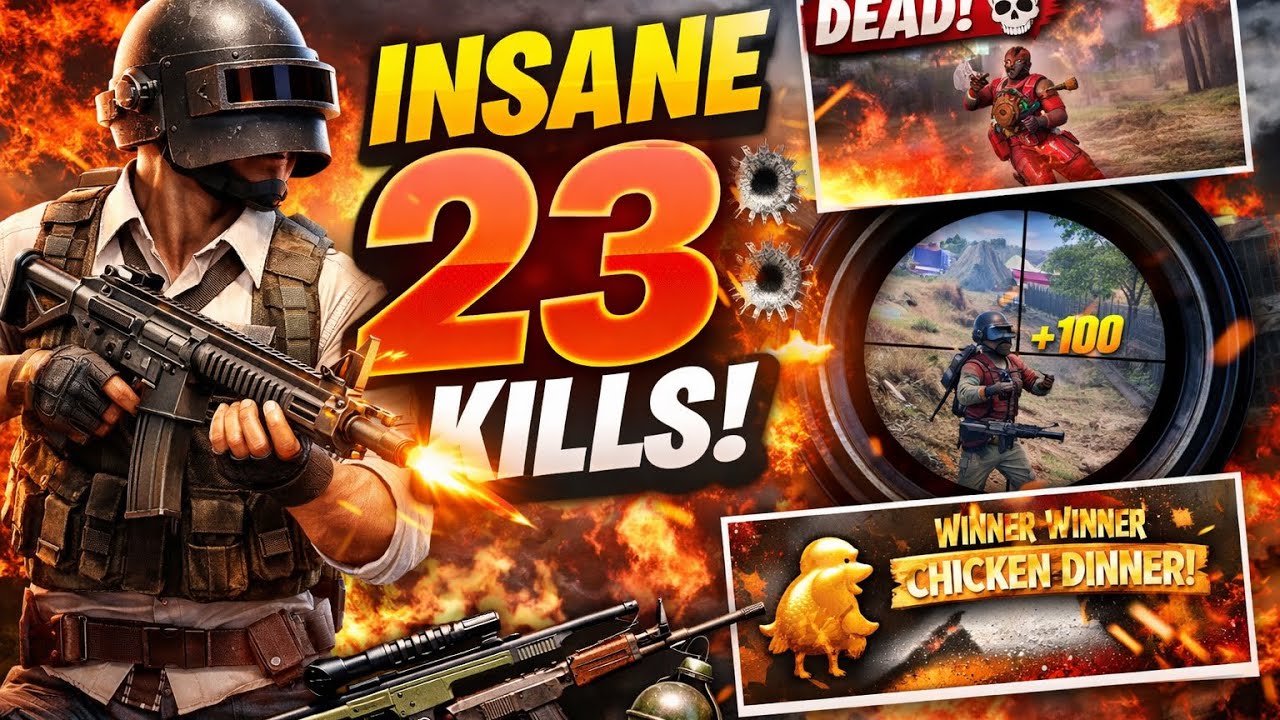  🔥 23 KILLS INSANE GAMEPLAY | BGMI iPad Clutch 😈 but no dinner 😜 #BGMI #venblujaytg ep70