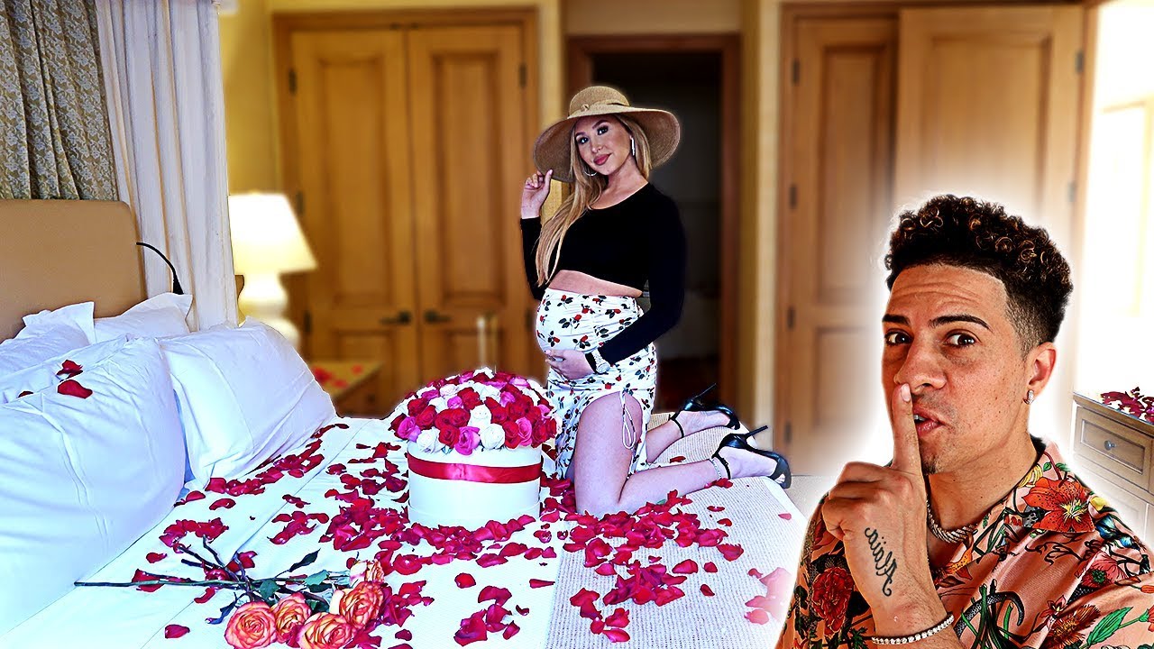 SURPRISING MY PREGNANT WIFE FOR VALENTINES DAY!!!