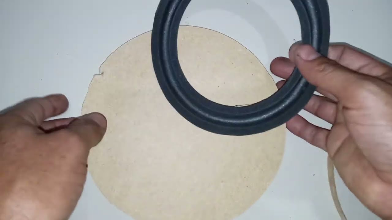 fabricación de una  suspensión para bocina 6.5