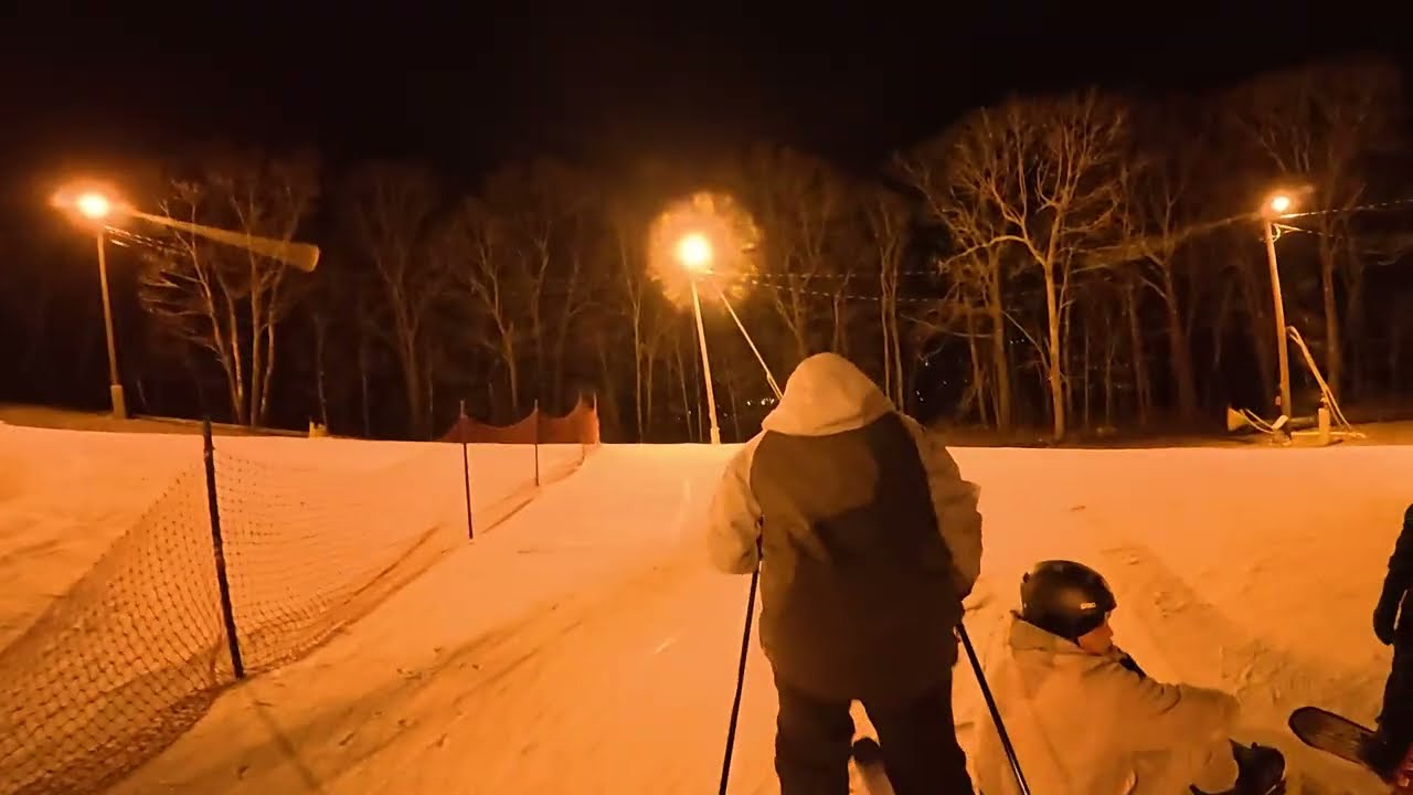 Going through the gates without poles  - Mountain Creek 01/15/26 7:29 PM