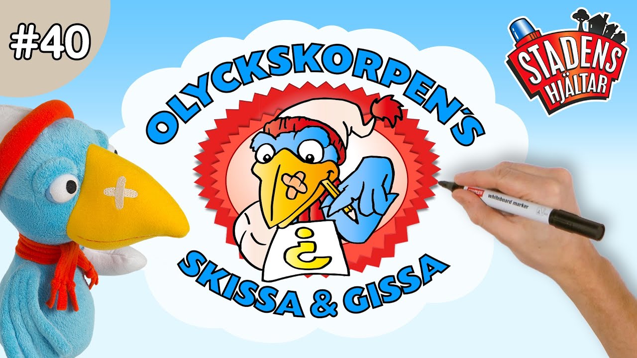 Stadens Hj&auml;ltar - Ep 40 Skissa & Gissa med Olyckskorpen