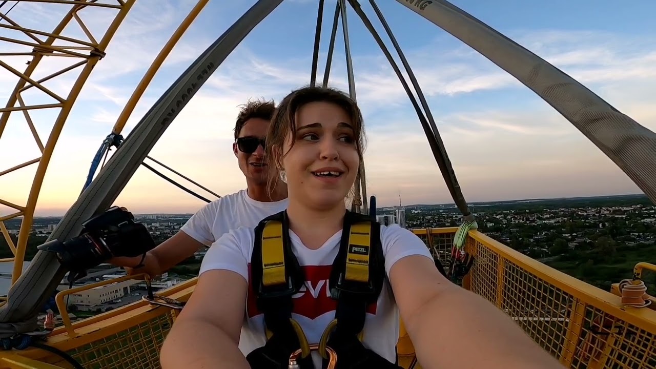 BUNGEE POZNAŃ -Strach w najczystszej postaci!
