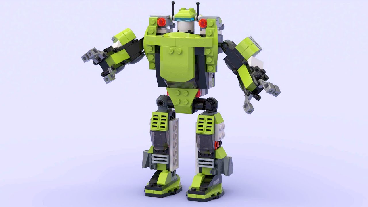 LEGO 31007 Power Mech Stud.io Speed Build