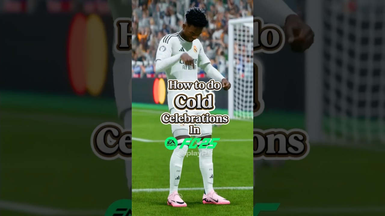 HOW TO DO TOXIC CELEBRATIONS IN FC25 TUTORIAL🥶 #shorts #fc25 #ps5 #fifa #futbol #soccer #gaming
