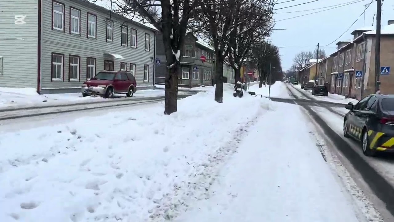 Lil ride from home to central