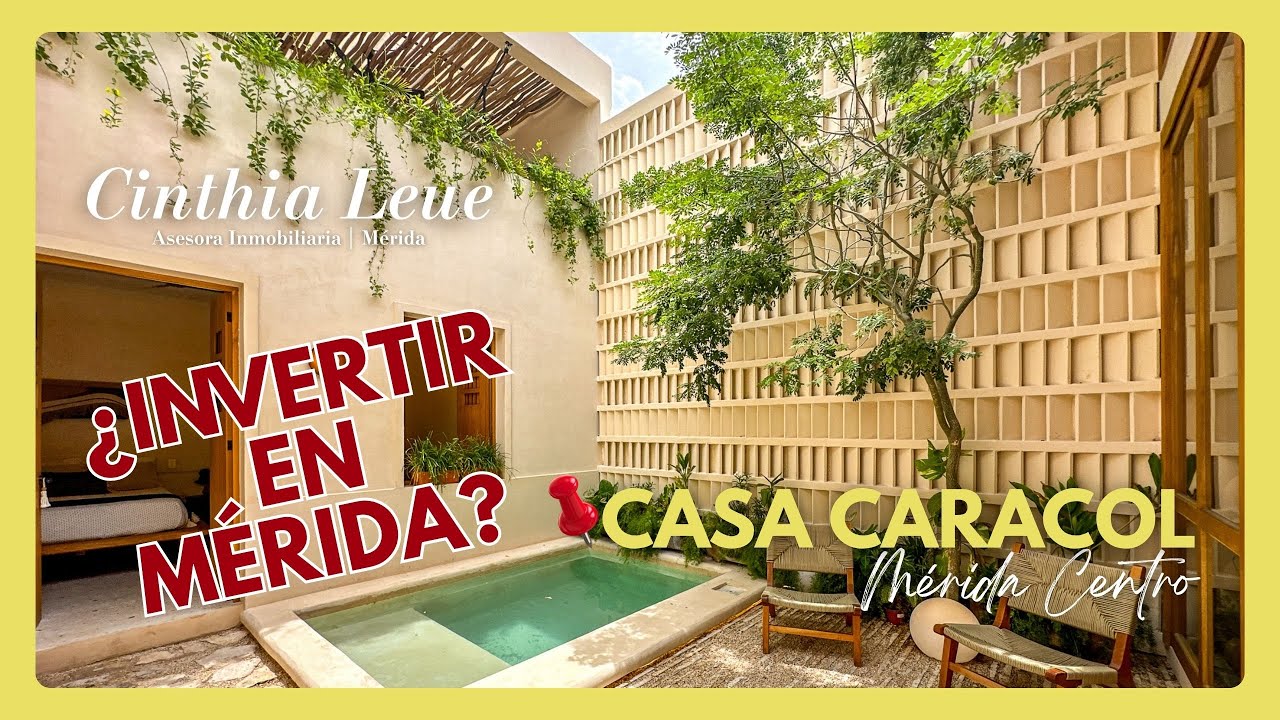¡Descubre la casa más bonita del centro de Mérida! | Ideal para Airbnb 💸