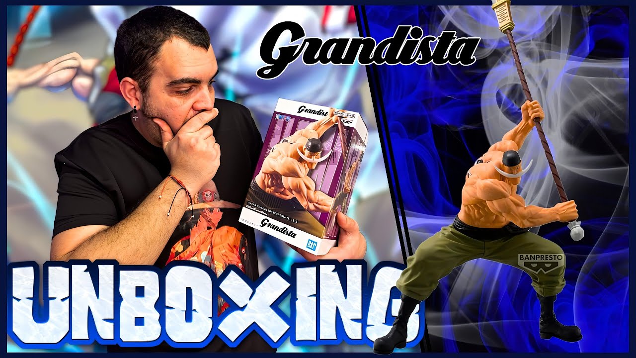 Edward Newgate GRANDISTA Unboxing BANPRESTO / Mejor FIGURA de BARBA BLANCA