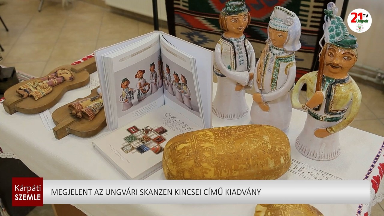Megjelent az ungv&aacute;ri skanzen kincsei c&iacute;mű kiadv&aacute;ny