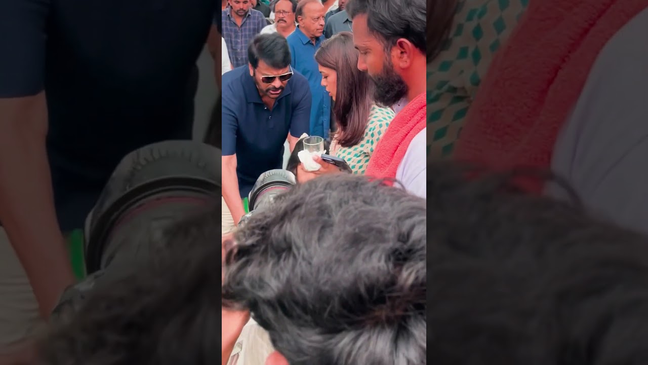 Chiranjeevi Cuite Visuals With Grand Daughter ❤️👌🏻#chiranjeevi #megastarchiranjeevi