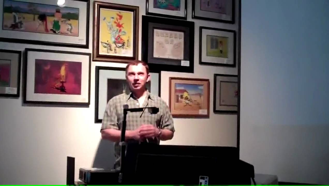 Andreas Deja, artist, animator at Van Eaton Galleries, Part 1 0f 4