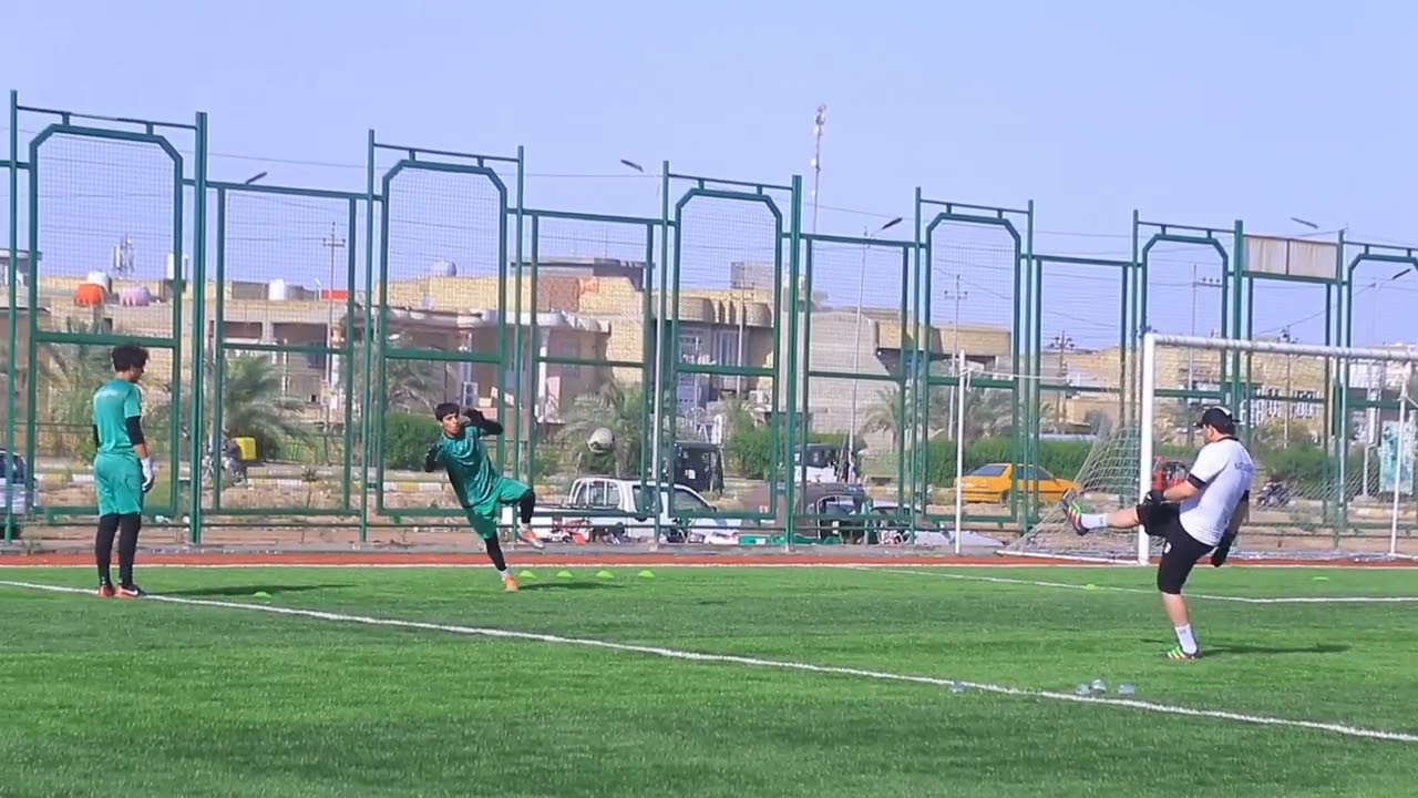 الوحدة التدريبية الاخيرة لشباب نفط ميسان قبل مواجهة شباب كربلاء