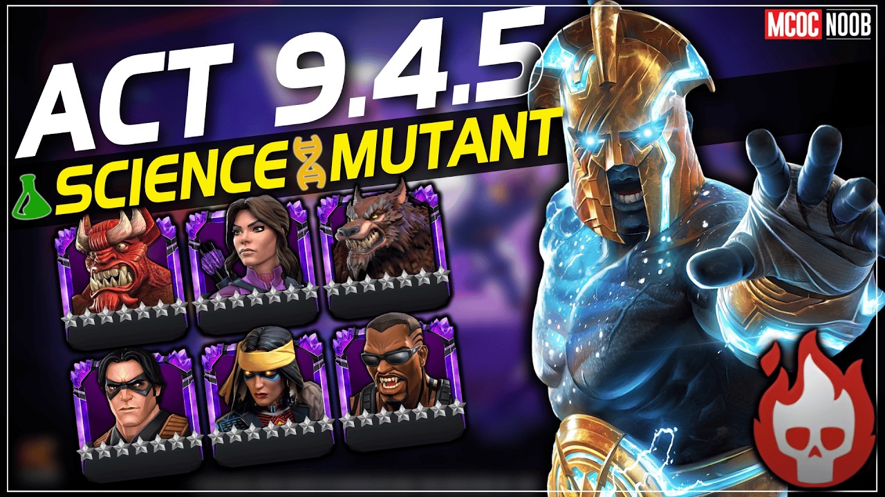 MCOC: Act 9.4.5 Second Path/Mutant & Science Gate - AEGON Boss - Apr 2026