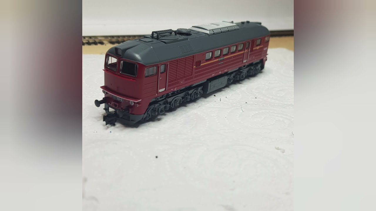 Lichtpufferung NEM 651 an einer Roco BR 120 Spur TT