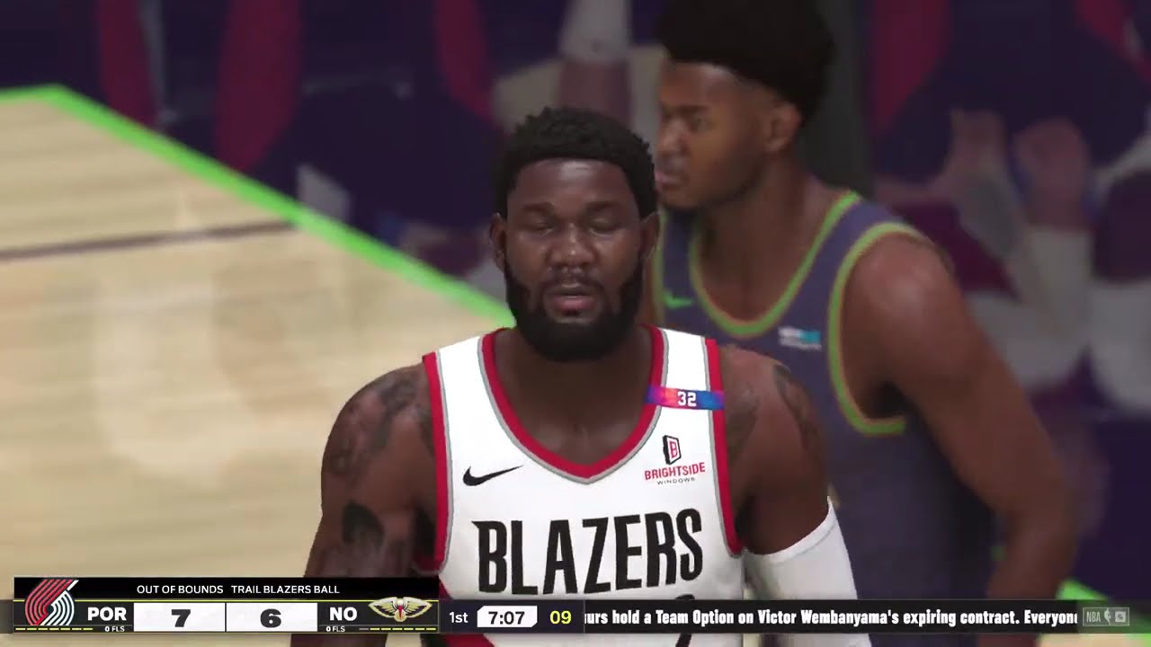 NBA 2K25 (PS5) Simulation: Portland Trail Blazers @ New Orleans Pelicans