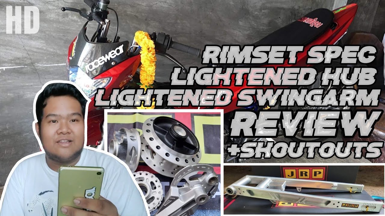 Oem lightened hub, Jrp swingarm.. Lightened parts okay ba pang daily? | Raider150 (carb) Streetbike