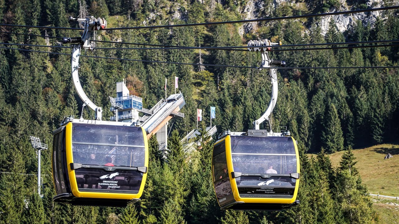 Nebelhornbahn cable car Oberstdorf - Höfatsblick (Germany)