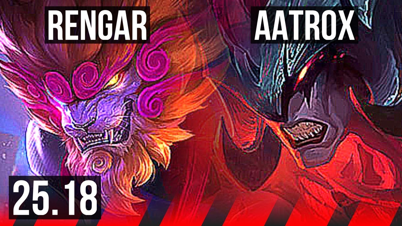 RENGAR vs AATROX (TOP) | KR Challenger | 25.18