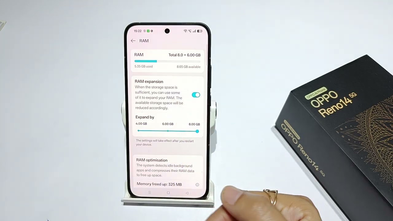 How to increase ram expansion in oppo reno 14 pro 5g  | oppo reno 14 5g me memory size kaise badhaye