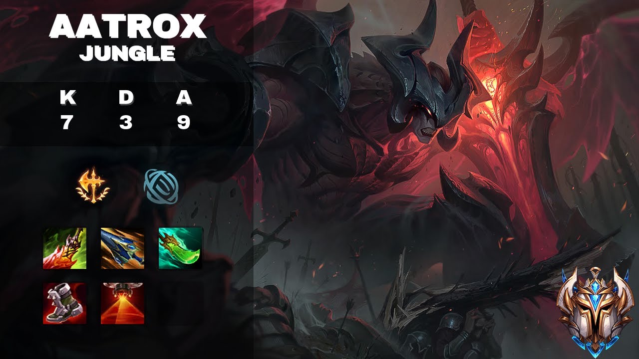 Jungle Aatrox vs Ambessa - Challenger League of Legends Replay