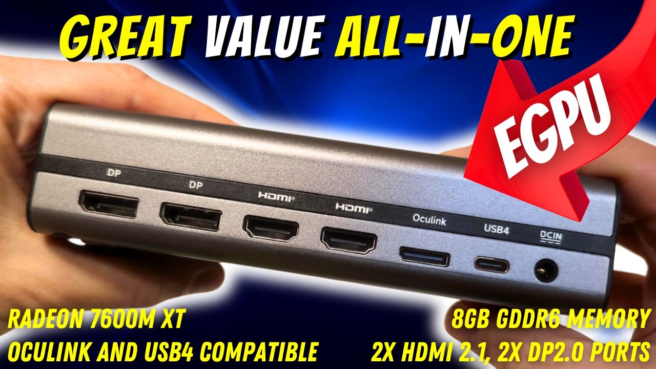 Supercharge your Mini PC with this AFFORDABLE eGPU! [GMKtec AD-GP1 Review]