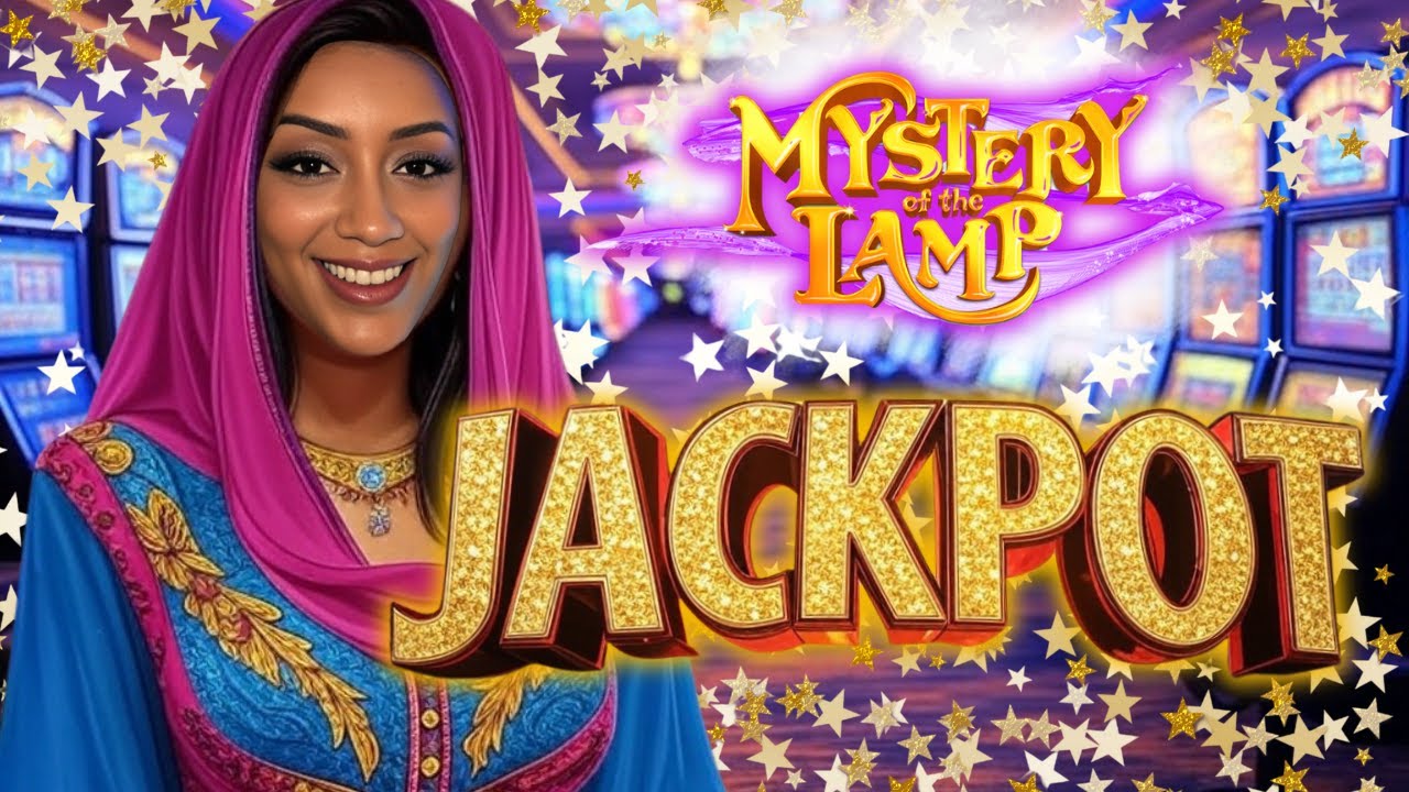 EPIC Jackpot Win on Mystery Of The Lamp Slots at Foxwoods!