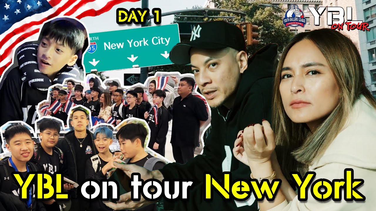 YBL on tour in New York | Part 1  🏀 🇺🇸