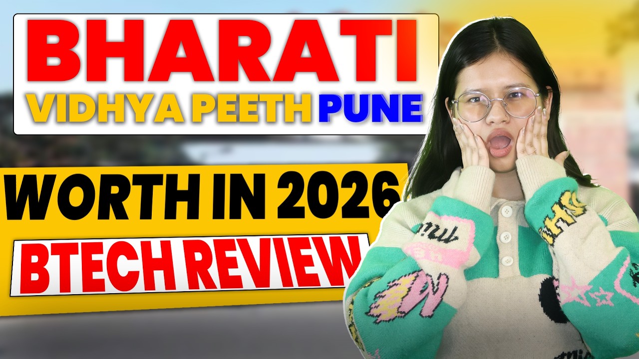 Bharati Vidyapeeth Pune BTech Review | BTech Without JEE? | JEE Cutoff, Fees & Placement | Admission
