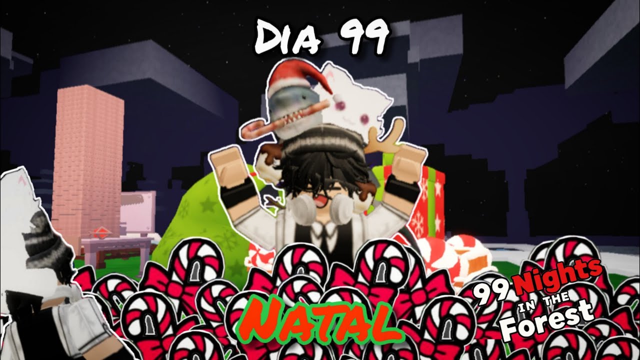 Sobrevivi 99 dias no 99 noites e peguei muitos doces!