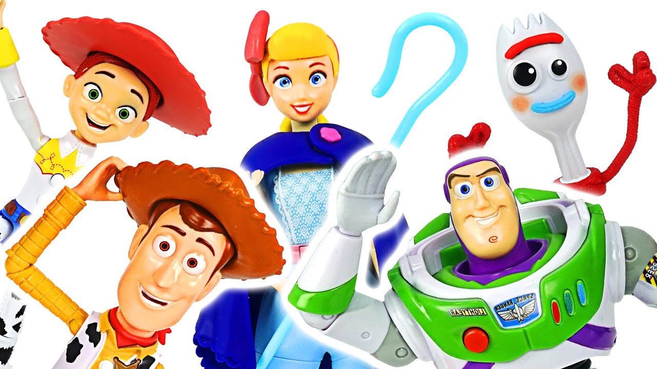 Disney Pixar Toy Story 4 True Talkers Woody, Buzz, Forky! Get everyone together! #DuDuPopTOY