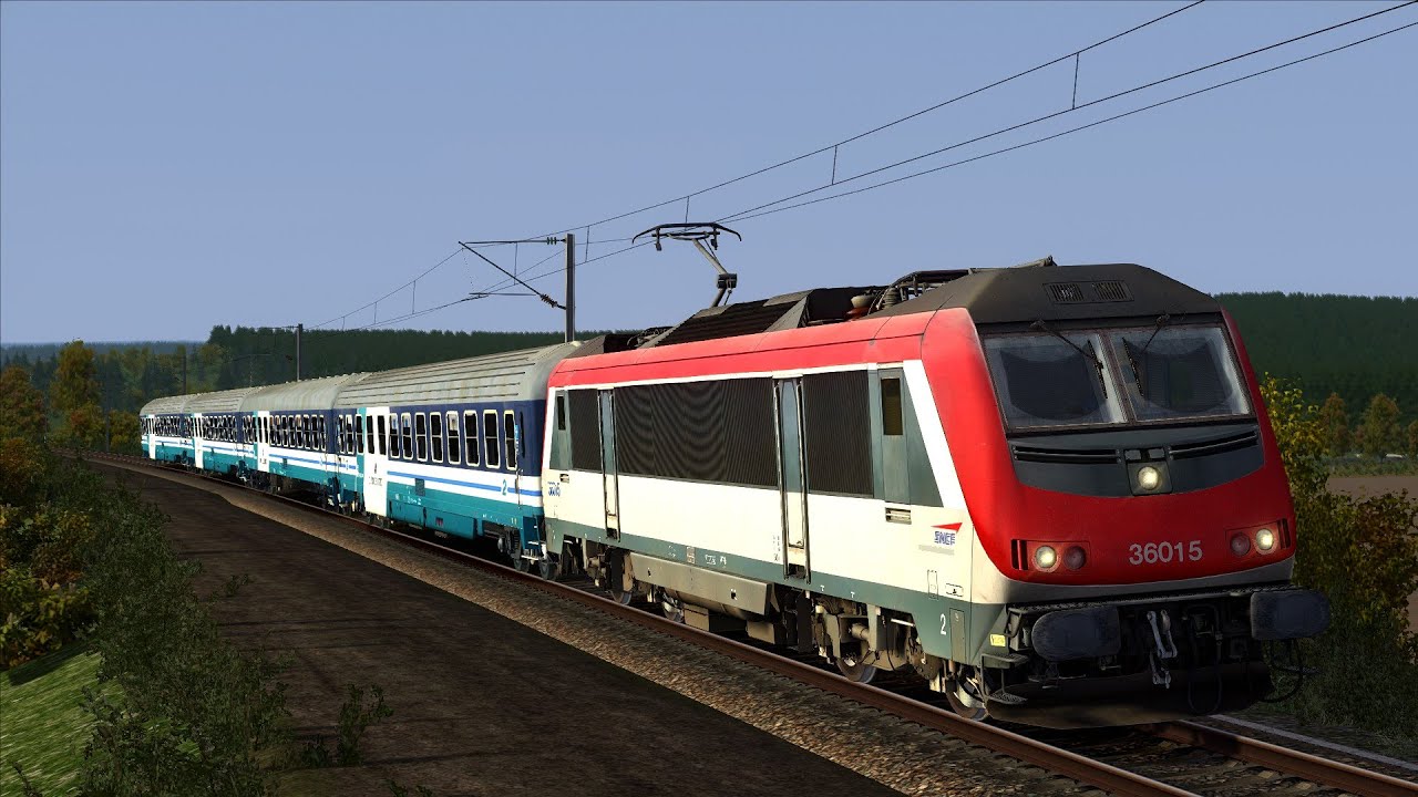 Train Simulator Classic : BB 36000 Rouge | La ligne de la Bosse