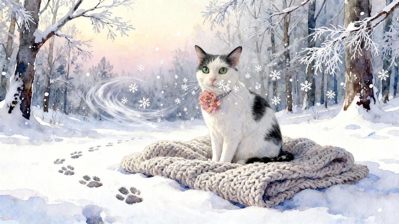 👍🏻😻Sydney Cat Livestream: Sydney Cat Thinks Life Is Like a Winter Fairy Tale ❄