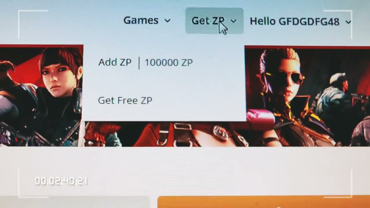 كيفيه شحن zp freeبطريقه 2022مضمونه.real zb crossfire.