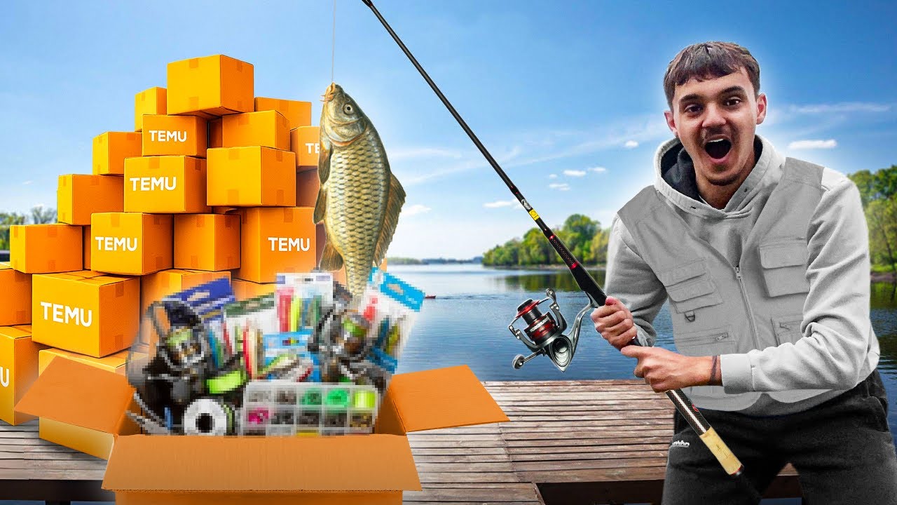 Testiram JEFTINU RIBOLOVNU opremu sa TEMU-A