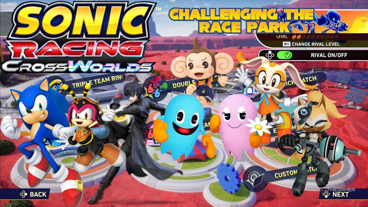 Sonic Racing Crossworlds Stream #8 Race Park Time!