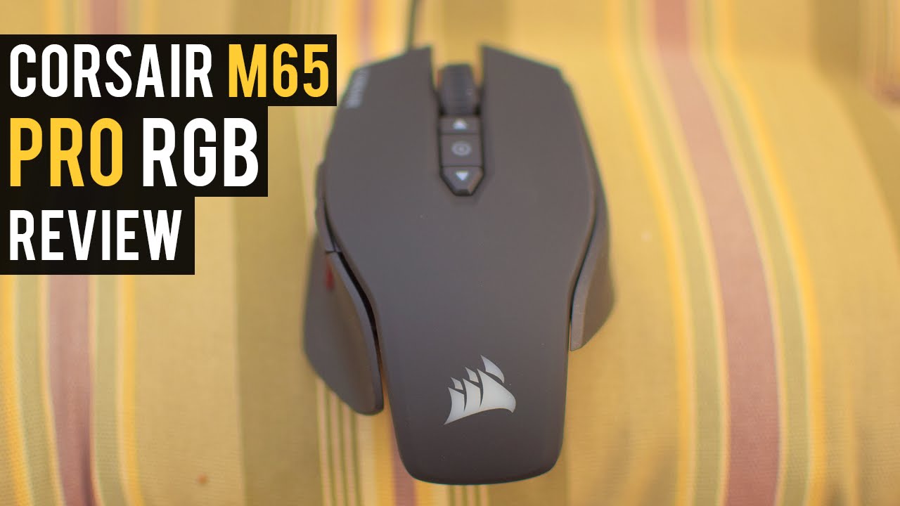 CORSAIR M65 PRO RGB REVIEW | My New Daily Driver?