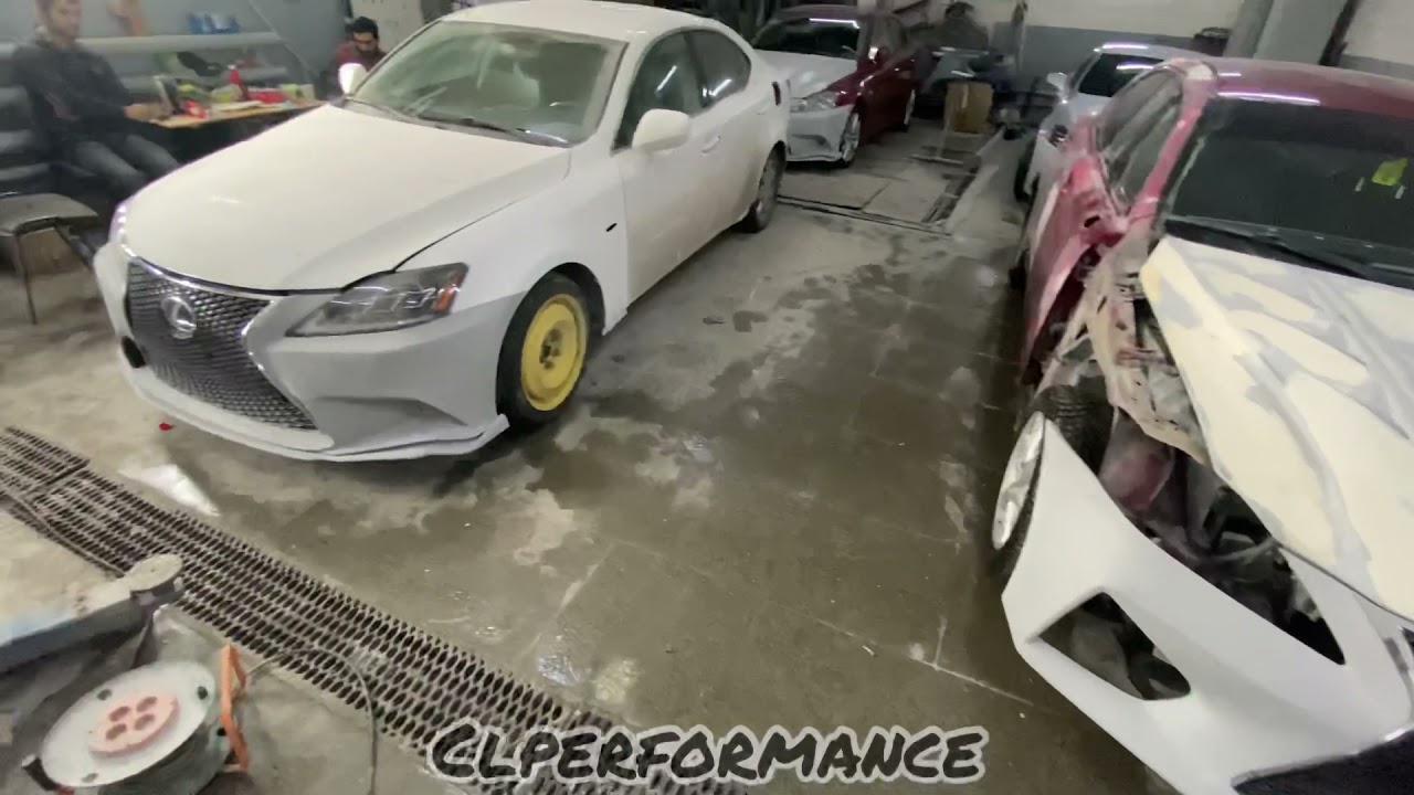Тюнинг лексус is250 / tuning Lexus is250 фиолетовый проект номер 2