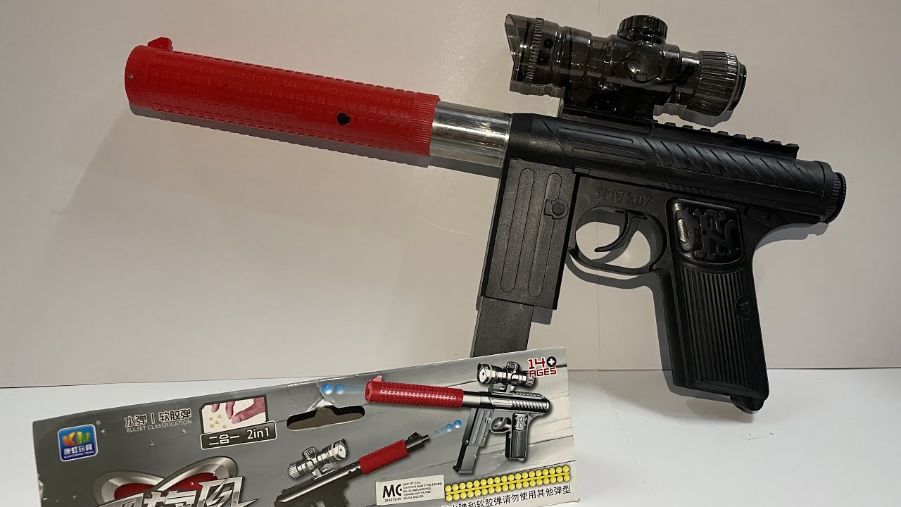 M-207 Toys Gun, Manual BB Toys Gun with 6mm BB Bullet, Airsoft Gun